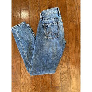 Women's Silver Brand Jeans Boyfriend Cut W25/L29